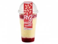 RYŻ NA MLEKU Z MUSEM TRUSKAWKOWYM 300 G